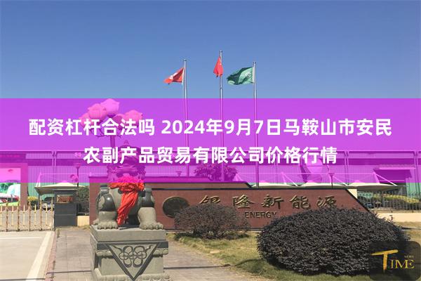 配资杠杆合法吗 2024年9月7日马鞍山市安民农副产品贸易有限公司价格行情